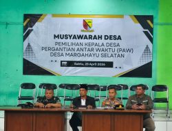 Musyawarah Desa PAW Margahayu Selatan Berjalan Aman dan Demokratis, Polsek Margahayu Kawal Ketat Proses Pemilihan