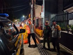 Rutin Laksanakan Patroli Malam : Anggota Polsek Paseh Polresta Bandung Menggelar Kegiatan Patroli KRYD