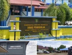 NASIB KEPSEK SMKN 1 LEBONG KINI PANGGIL DAN DIPERIKSA KADISDIKBUD PROVINSI BENGKULU LANTARAN DIDUGA SERING BOLOS,