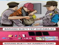 Polsek Ujungbatu Bongkar Jaringan Narkotika, 6 Orang Dibekuk Dengan Barang Bukti 33 Gram Sabu dan Ekstasi