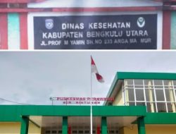 Proyek 7 Miliar Diduga Retak Parah Usai 3 Bulan Diresmikan,PPTK Dinkes Bengkulu Utara Bungkam,