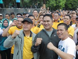 Kapolresta Bandung Hadiri Olahraga Bersama Peringatan Hari K3 Sedunia, Perkuat Sinergi dan Budaya Hidup Sehat