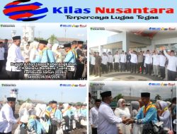 Bupati Anton Lepas Keberangkatan JCH Melalui Bandara Tuanku Tambusai Tahun 2026
