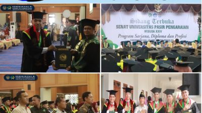 Hadiri Wisuda XXIV UPP, 5 Pegawai Lapas Pasir Pengaraian Turut Diwisuda
