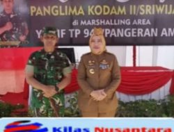 Bupati Musi Rawas Sambut Kunjungan Kerja Pangdam II/Sriwijaya.