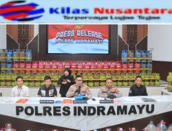Keuntungan Rp96 Ribu Per Tabung, Polres Indramayu Ringkus Pengoplos Gas LPG