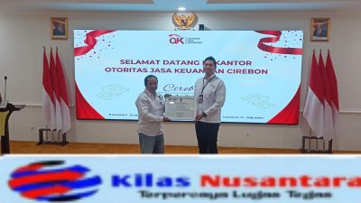 *PWI Kota Cirebon Beri Penghargaan ke OJK, Bukti Kuat Sinergi dengan Insan Pers*