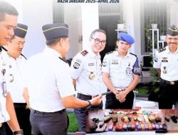 Lapas I Cirebon Musnahkan Barang Hasil Razia Periode Januari 2025 – April 2026