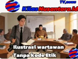 Tetap ‘Welcome’ ke Media, Kades Cipeucang Harap Kejadian Oknum Masuk Ruangan Tanpa Izin Tak Terulang