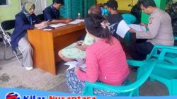 Saat Melaksanakan Sambangi Wilayah : Anggota Unit Binmas Desa Mandalamekar Polsek Cimenyan Tak lupa Titipkan Himbauan Kamtibmas