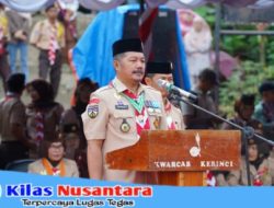 Bupati Kabupaten Kerinci Secara Resmi Buka Jambore Pramuka Kwarcab Kerinci Tahun 2026