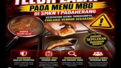 Diduga Lalai Terapkan Standar Higienis, SPPG Karangpawitan Yayasan Khalifah Bintang Disorot ; BGN Harus Berikan Sangsi Tegas Yang melanggar SOP