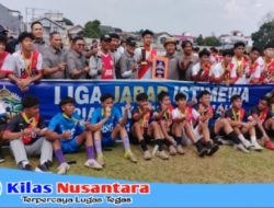 Walikota Cimahi Menghadiri Penutupan Liga Jabar Istimewa Cimahi