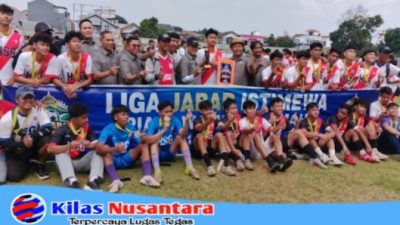 Walikota Cimahi Menghadiri Penutupan Liga Jabar Istimewa Cimahi