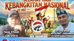 IWO Indonesia Kab. Kerinci Dan Sungai Penuh Ucapkan Selamat Harkitnas ke-118 Tahun 2026