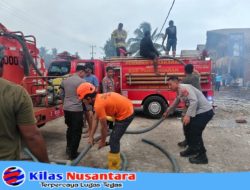 Polisi Lakukan Penyelidikan Kebakaran Resto dan Cafe di Kampoeng Turis Pangandaran