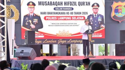 Bupati Egi Menutup MHQ HUT Bhayangkara