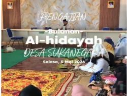Pererat Silaturahmi, Pemdes Sukanegara Gelar Pengajian Rutin Bulanan