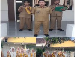 Tingkatkan Kedisiplinan, Pemdes Sukanegara Rutin Laksanakan Apel Pagi