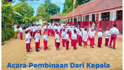 Meningkatkan Disiplin Siswa, Kepala Sekolah SDN Cisarua Gelar Acara Pembinaan Langsung