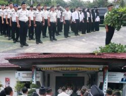 Lapas Kelas IIB Pasir Pengaraian Gelar Apel Pagi, Kalapas Tekankan Soliditas Dan Pelayanan Optimal