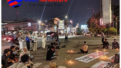 BEM Serang Raya menggelar aksi Refleksi Hari Reformasi