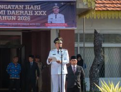 Wali Kota Tebing Tinggi Pimpin Upacara Peringatan Hari Otonomi Daerah ke-30 tahun 2026
