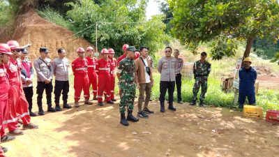 Kapolsek Nagreg Hadiri Simulasi Penanggulangan Keadaan Darurat PT Pertamina Patra Niaga