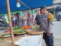 Polsek Paseh Monitoring Harga Kebutuhan Pokok, Pastikan Stabilitas Pasar
