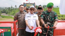 Jembatan Gantung Perintis Garuda Diresmikan, KDS Ucapkan Terima Kasih Kepada Presiden dan Jajaran TNI AD