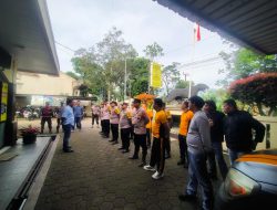 Kanit Reskrim Polsek Pacet Polresta Bandung Pimpin Apel Pagi : Wujud Kesiapan Personel Jaga Kamtibmas Tetap Kondusif