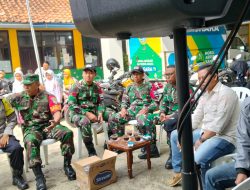 Pererat Silaturahmi Antara Polisi Dengan Masyarakat : Bhabinkamtibmas Desa Cimenyan Sambangi Wilayah Binaan