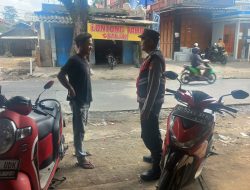 Turunkan Angka Kriminalitas : Anggota Piket Fungsi Polsek Pacet Polresta Bandung Gelar Kegiatan Patroli