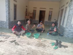 Aipda Hamzah Bhabinkamtibmas Desa Drawati Polsek Paseh Polresta Bandung Sampaikan Himbauan Kepada Warga Drawati