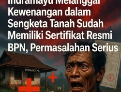Di duga Pemdes Wanakaya Kabupaten Indramayu Melanggar kewenangan dalam sengketa tanah yang sudah memiliki sertifikat resmi Badan Pertanahan Nasional (BPN) merupakan permasalahan serius