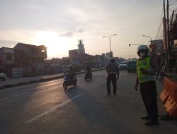 Unit Lantas Polsek Rancaekek Gelar Gatur Pagi, Pastikan Arus Lalu Lintas Lancar dan Aman