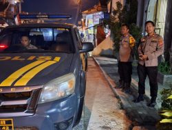 PATROLI MALAM KRYD POLSEK KERTASARI, POLISI ANTISIPASI C3 SAAT LIBUR PANJANG