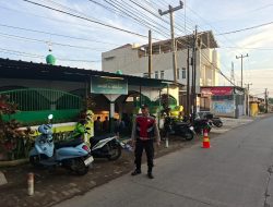 Jamin Kamsetibcar : Anggota Unit Samapta Polsek Pacet Rutin Melaksanakan Kegiatan Gatur Lantas Pagi
