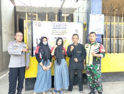 Datangi Para Pelajar Sekolah, Bhabinkamtibmas Polsek Baleendah Sosialisasi Layanan 110