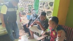 Anggota Piket Fungsi Polsek Cikancung Polresta Bandung Laksanakan Patroli Di Wilayah Binaan