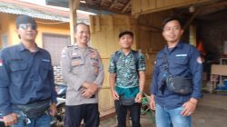 Bhabinkamtibmas Desa Laksana Sambangi Masyarakat, Pastikan Penyaluran Bansos Berjalan Aman dan Kondusif