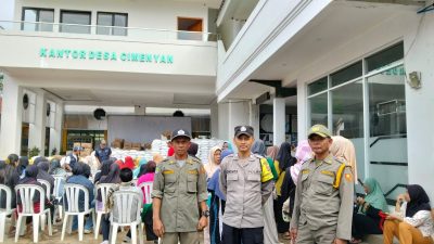 Polsek Cimenyan Monitoring Penyaluran Bantuan Pangan TA 2026 di Wilayah Kecamatan Cimenyan