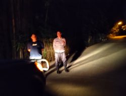 Guna Memastikan Keamanan Akhir Pekan : Anggota Unit Samapta Polsek Paseh Gelar Patroli