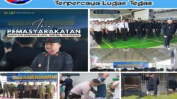 Lapas Pasir Pengaraian Gelar Apel dan Ikrar Pemasyarakatan Bersih dari Handphone Ilegal, Narkoba, dan Penipuan