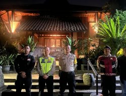 Patroli Malam Polsek Cimenyan Polresta Bandung Terus Intensifkan Antisipasi Premanisme dan C3