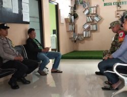 Jalin Sinergitas Bhabinkamtibmas Polsek Cimenyan Polresta Bandung Rutin Berikan Himbauan Kamtibmas