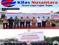Kalapas Pasir Pengaraian Hadiri Apel dan Deklarasi Satgas Anti Narkoba Kabupaten Rokan Hulu Tahun 2026