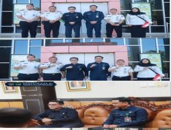 Lapas Pasir Pengaraian Jalin Silaturahmi dengan PN Pasir Pengaraian
