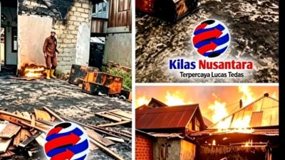 Musibah Kebakaran Landa Rumah Lansia Janda di Empat Lawang,Tak Miliki Tempat Berteduh:Kerugian Capai Ratusan Juta Rupiah,