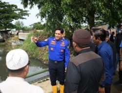Bupati Kab. Indramayu Tinjau Normalisasi Saluran Irigasi di Wilayah Perkotaan Indramayu
